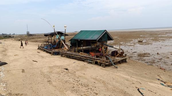 Polisi Amankan 2 Unit PIP di Perairan Tembelok Mentok Bangka Barat