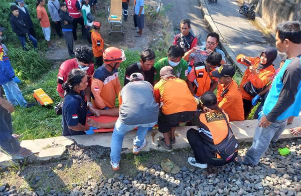 Perempuan Paruh Baya Terluka Parah Terserempet KA Bandara YIA di Kulonprogo