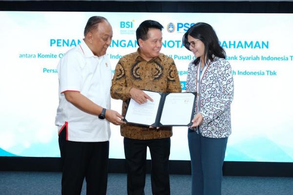 BSI, KONI dan PSSI Sinergi Kembangkan Olahraga Indonesia   