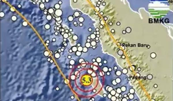 Gempa Mentawai M5,3 Tak Berpotensi Tsunami