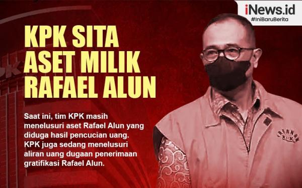 Infografis KPK Sita Aset Rafael Alun