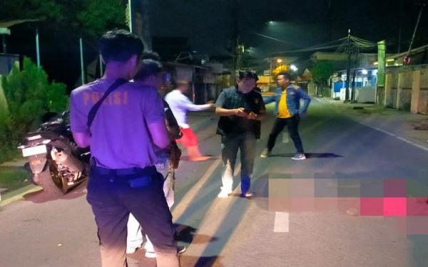 Mayat Korban Tawuran Terkapar di Jalan Gegerkan Warga Palembang 