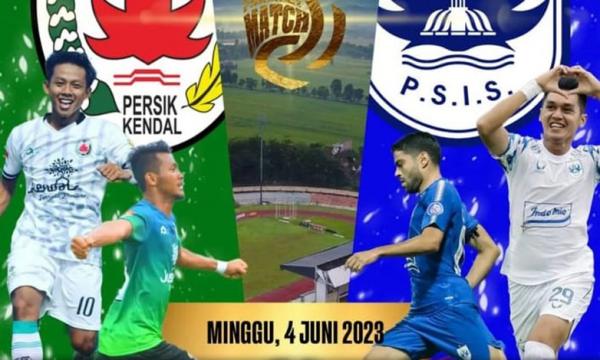 Laga Uji Coba PSIS Semarang Vs Persik Kendal di Stadion Kebondalem 4 Juni