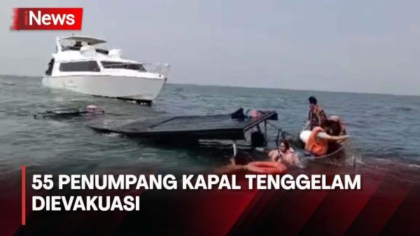 55 Penumpang Kapal Tenggelam Dievakuasi Selamat Di Perairan Kepulauan ...