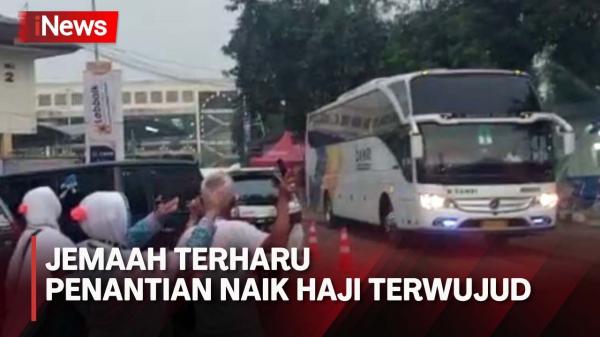 Berangkat Naik Haji, Jemaah Terharu Penantiannya Terwujud