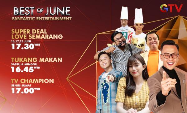 Superdeal Indonesia Datang ke Semarang, GTV Memulai Bulan Juni dengan Deretan Program The Best!