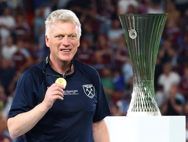 David Moyes sukses membawa West Ham United menjuarai Liga Konferensi Eropa 2022/2023. (Foto: REUTERS)