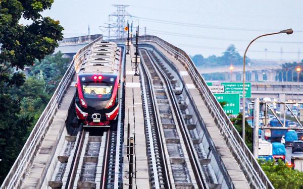 Infografis Rute LRT Jabodebek Bakal Diperpanjang