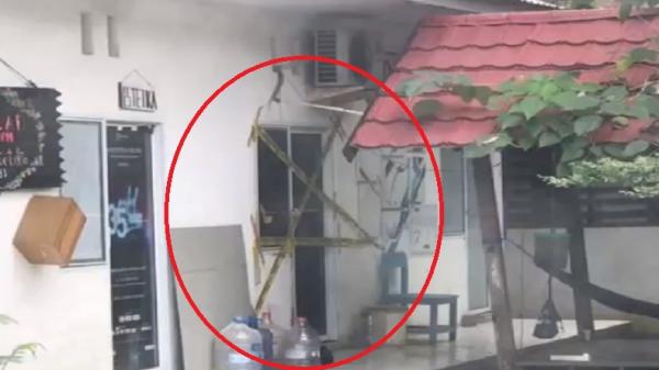 Ruangan Banker Narkoba Diduga di UNM Disegel Polda Ruangan tempat ditemukan bunker narkoba di kampus UNM telah disegel polisi. (Foto: iNews/Yoel Yusvin)