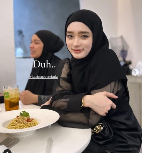 Potret OOTD Inara Rusli. (foto: instagram)
