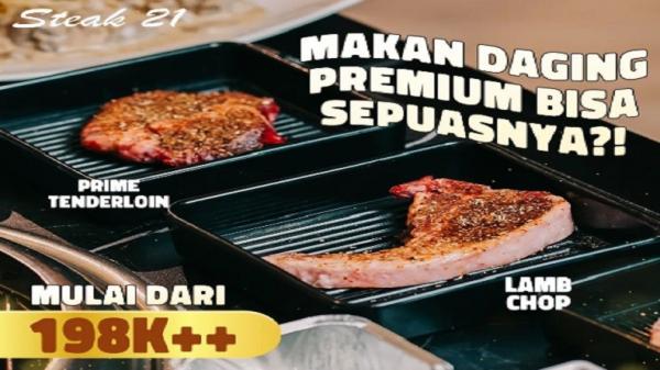 All You Can Eat di Medan, Steak 21