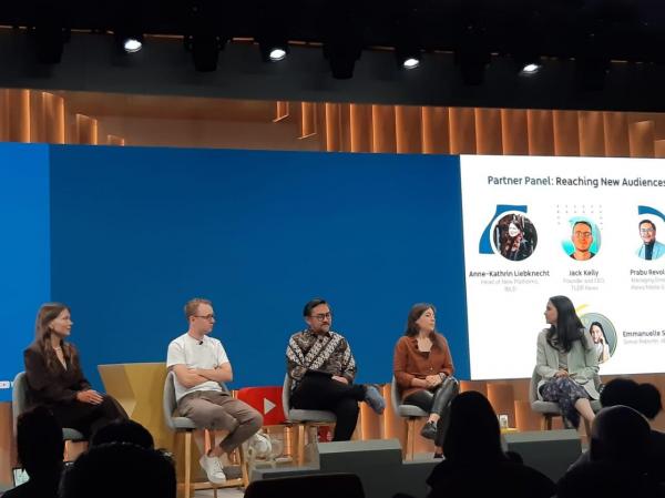 iNews Media Group menjadi perwakilan dari Asia Pasifik dalam YouTube News Working Group. (foto: Bachtiar Rojab)