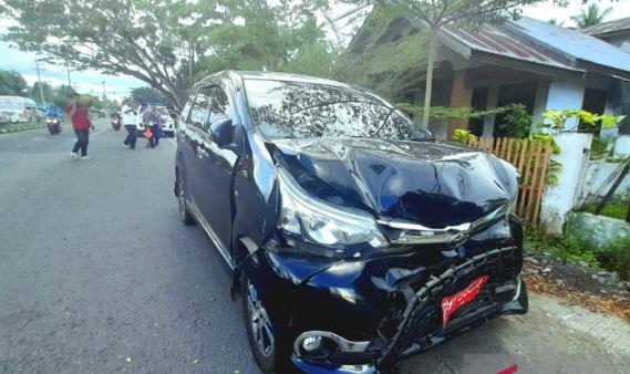 Kecelakaan Di Gorontalo Mobil Rombongan Calon Haji Tabrakan Beruntun