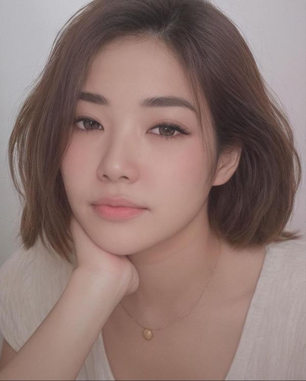 Potret artis ikuti tren wajah ala kecantikan wanita Korea. (Foto: Instagram)