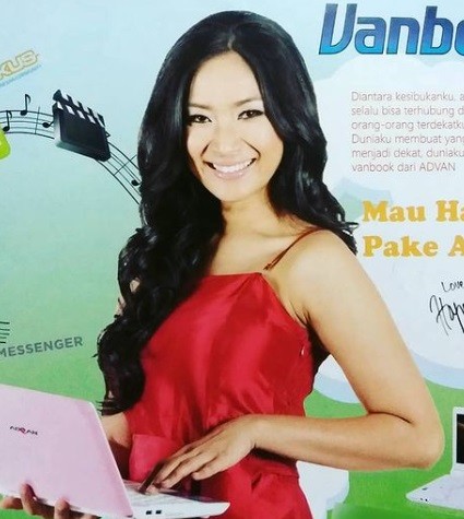 Happy Salma Potret Lawas Artis Era 90an. (foto: instagram)