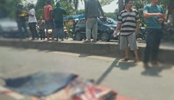 Kecelakaan Di Jalinsum Lampung, Pengendara Motor Tewas Terlindas Truk Fuso