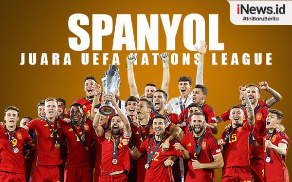 Infografis Spanyol Juara UEFA Nations League Usai Kalahkan Kroasia Via ...