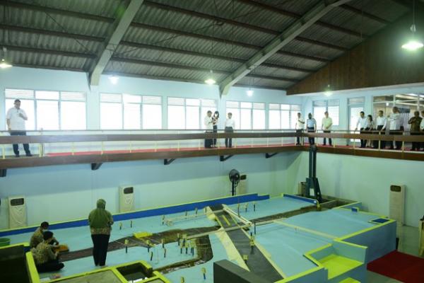 Kaisar Jepang Naruhito kaget bangunan Sabo Training Center di Sleman masih digunakan hingga sekarang. (Foto : Dok Humas Pemda DIY) 