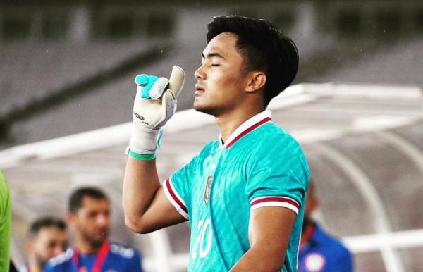 Kiper Timnas Indonesia, Ernando Ari Kiper Timnas Indonesia, Ernando Ari. (Foto: Instagram/@nandoariiiss)