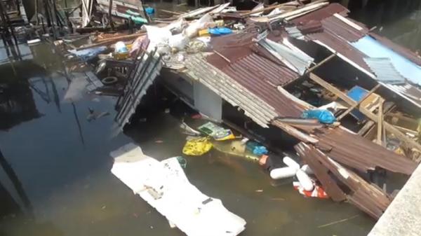 Diterjang Angin Puting Beliung, 83 Rumah Warga Di Pulau Kasu Batam Rusak