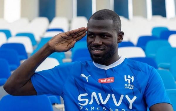 Kalidou Koulibaly Bintang Senegal, Kalidou Koulibaly resmi membela klub Arab Saudi, Al-Hilal. (Foto: Instagram/@alhilal)