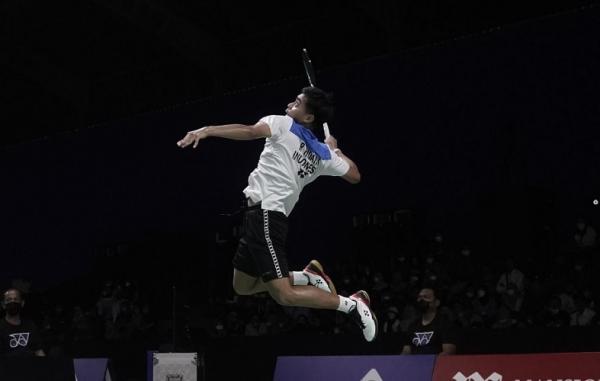 Rahmat Hidayat Rahmat Hidayat bakal jadi partner baru Kevin Sanjaya Sukamuljo di nomor ganda putra Indonesia. Rahmat merupakan pemain potensial di sektor ganda putra. (foto: Instagram/rahmat._17)