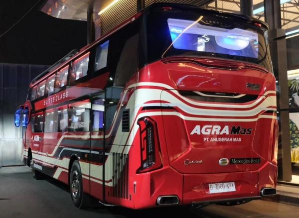 Agra Mas Luncurkan Sleeper Bus Baru Garapan Karoseri Laksana Intip