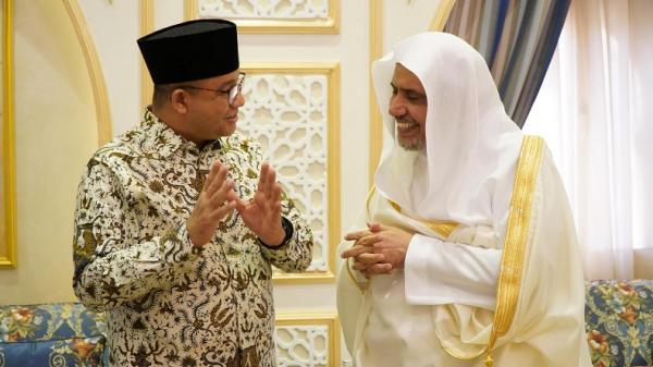 Anies Baswedan Bertemu Sekjen Liga Muslim Dunia usai Ibadah Haji Anies Baswedan Bertemu Sekjen Liga Muslim Dunia usai Ibadah Haji
