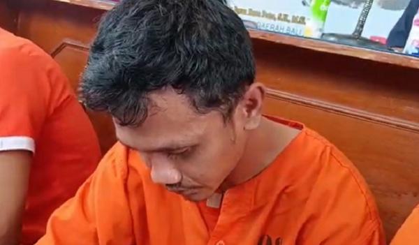 Seorang disc jockey (DJ) di Bali,  I Putu Doni Yahya (31) ditangkap karena memakai narkoba. (Foto: Ketut Catur)