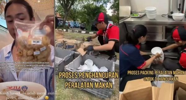 Gerai Bakso Di Ngurah Rai Hancurkan Alat Makan Usai Video Viral