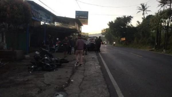 Kecelakaan Maut di Jalan Raya Sumedang, Motor Tabrakan, 3 Tewas Mengenaskan