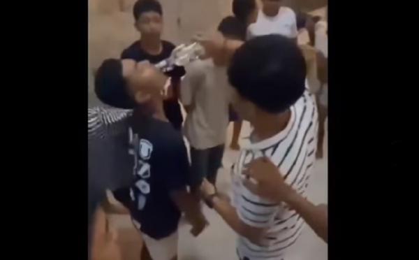 Video viral kelompok pelajar Bajing Kids pesta miras di vila. (Foto: Instagram @semetondps)