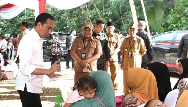 Presiden Jokowi Senang Angka Stunting di Kabupaten Seluma Turun 4 Persen