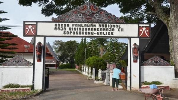 Makan Sosok Kesatria Batak Sisingamangaraja XII (Foto: Dir Pariwisata)