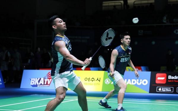 Hasil Japan Open 2023: Takluk dari Duo China, Langkah Pramudya/Yeremia Terhenti