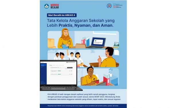 Arkas 4 kemendikbudristek Perilisan platform ARKAS versi 4. (Foto: dok Kemendikbudristek)