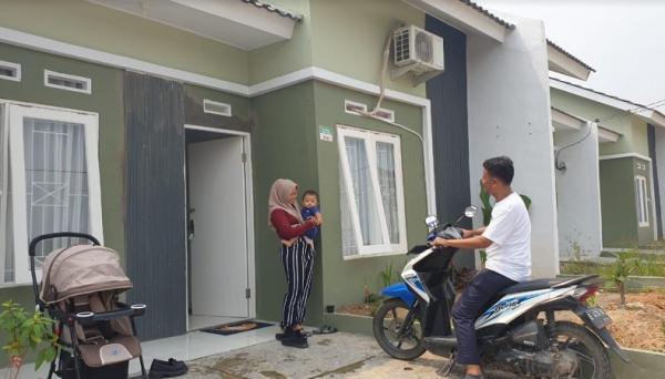 Rumah KPR BTN di Tigaraksa, Tangerang. (Foto: Iqbal Dwi Purnama/MPI)