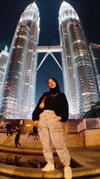 Intip potret cantik Adiba Khanza putri Umi Pipik. (foto: instagram)