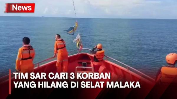 Terobang-ambing di Tengah Lautan, 11 Penumpang Diselamatkan Usai Kapalnya Tenggelam di Selat Malaka