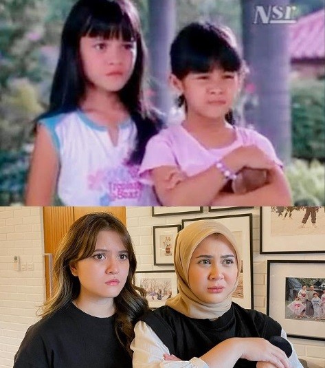 Kesha Ratuliu Cilik Profil dan biodata Kesha Ratuliu mantan artis cilik era 2000-an. (foto: instagram)