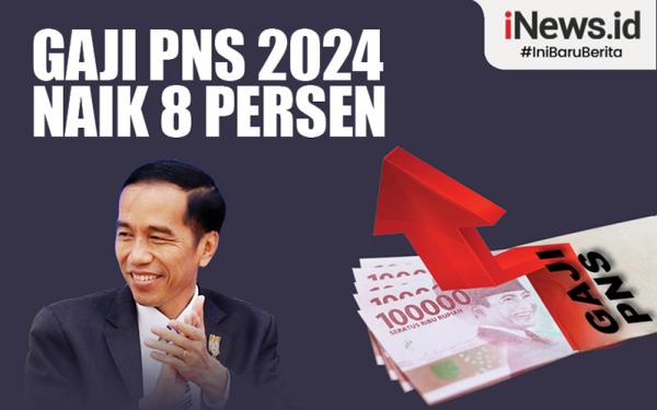 Infografis Gaji Pns Naik Persen