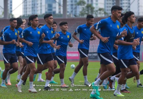 Timnas Malaysia U-23 Timnas Malaysia U-23 (Foto: Instagram @famalaysia)