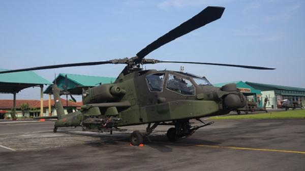 Helikopter AH-64 Apache milik TNI Angkatan Darat (AD). (Foto: Dok. TNI).