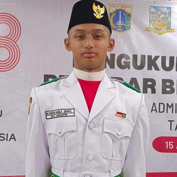 Anak artis jadi paskibraka. (Foto: instagram)