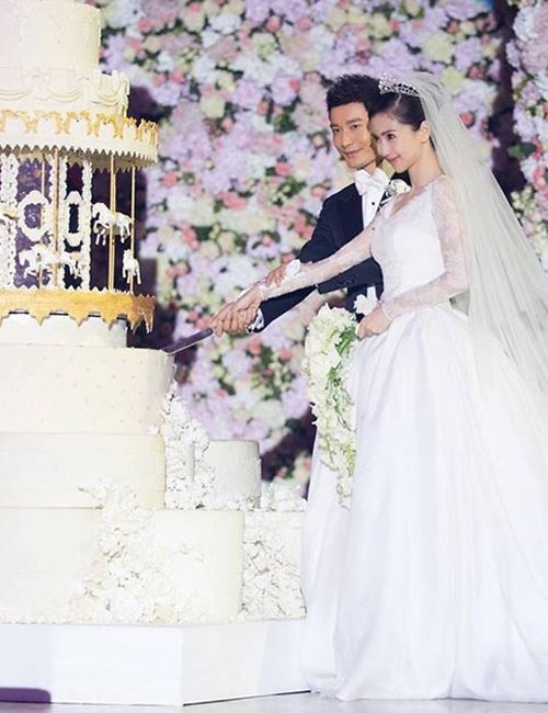 Angelababy Wedding Dress