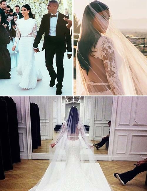 Kim Kardashians Givenchy Wedding Gown