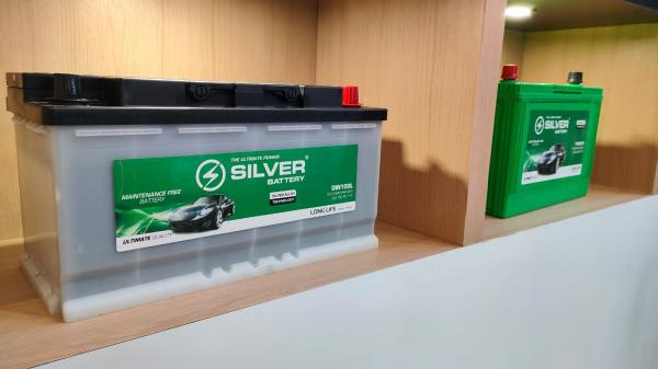 Silver Battery 2