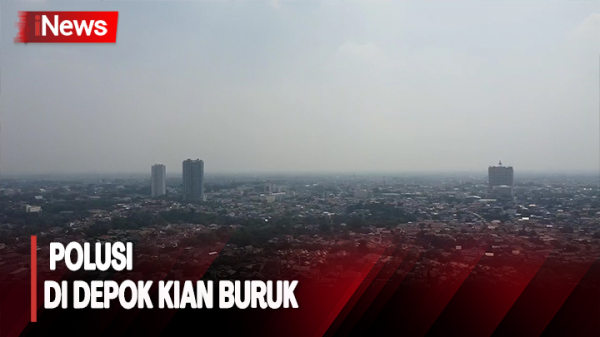 Hati-Hati! Polusi Udara di Kota Depok Masuk Kategori Level Merah