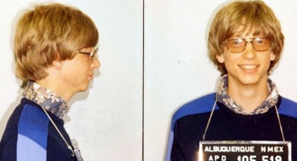 Bill Gates ditangkap karena tidak membawa SIM