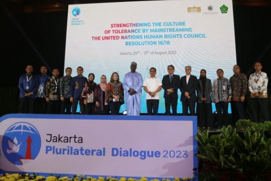 Perangi Intoleransi, Jakarta Plurilateral Dialogue 2023 Komitmen Rawat Toleransi